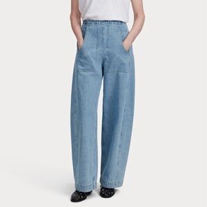 Rachel Comey Tany Pant Washed Mission Denim Celeste Light Blue 6 Worn Once